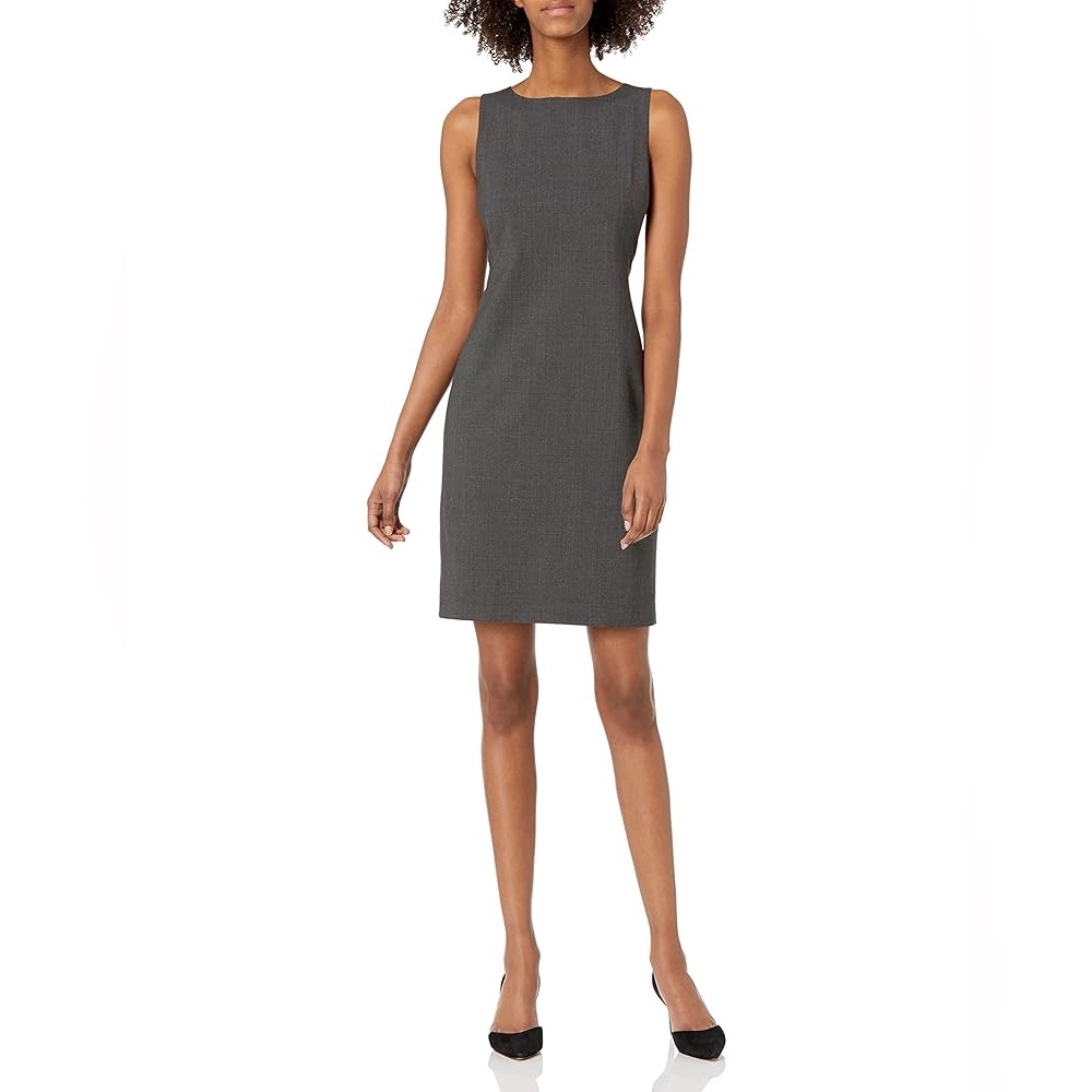 Theory Charcoal Sleeveless Mini Dress